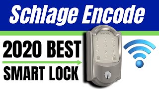 Schlage Encode - Smart WiFi Deadbolt, how to Install & Amazon Key App Installation ✅