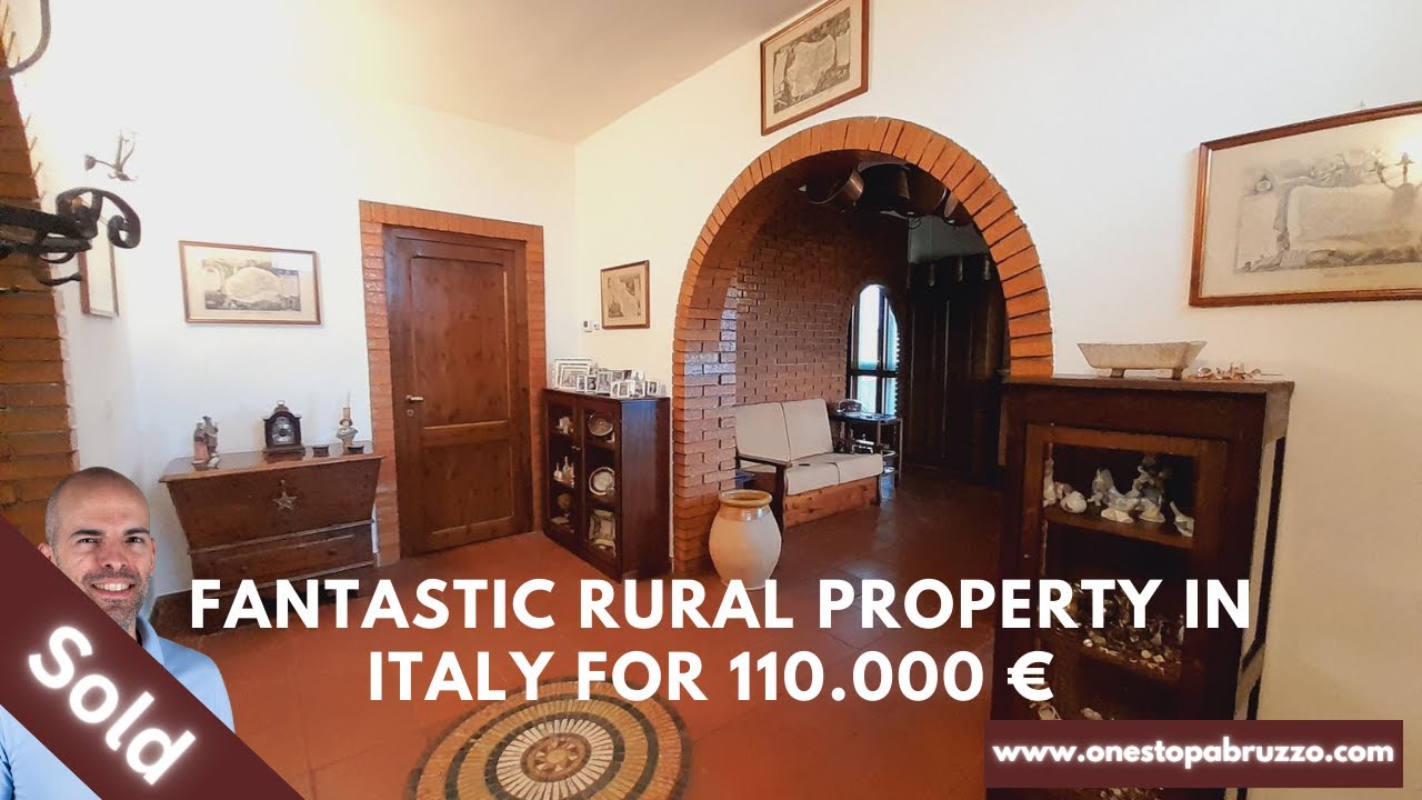 SOLD *** Incredible Rural Property With Land In Italy Abruzzo Penne ...