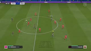 FIFA20プロクラブ　パブリック！　やーらしくっ☆　チーム名　M A O M I　パス主体