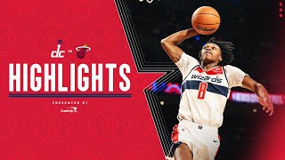 Highlights: Washington Wizards vs. Miami Heat in Mexico City | 11/2/24