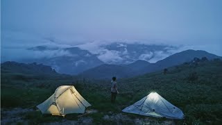 登山vlog | 雨天重装徒步黄牛石 意料之外满山云海