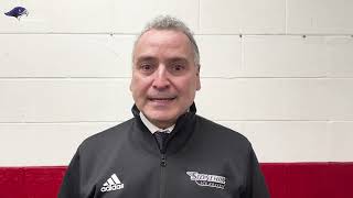 Stonehill mens Ice Hockey Highlights Interviews vs Lindenwood; February 10, 2024