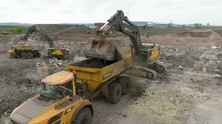 Thompsons Demolition at the Teesworks (Former Steelworks) Site