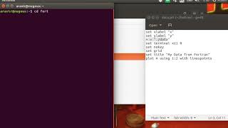 Plotting Gnuplot Directly from Fortran