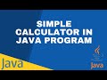 Java Programming Tutorial Calculator with source code