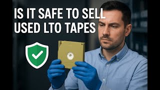 Is It Safe to Sell Used LTO Tapes? | Secure Data Destruction & ITAD Explained