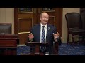 senator coons delivers remarks on his proposed amendment to the laken riley act on january 15 2025