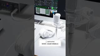 オーディオテクニカ【A-T White Models】#コンデンサーマイク #ワイヤレスヘッドホン #オーディオテクニカ #audiotechnica #microphone #headphones