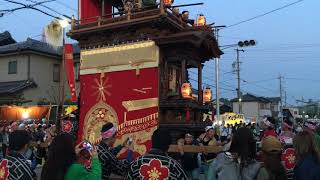 花王車亀崎潮干祭り5月4日