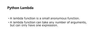 python|Lambda function |course part 2|examples
