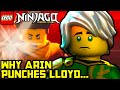 THIS is Why Arin Attacks Lloyd in Part 2! 💔 Ninjago Dragons Rising Season 2 Theory!