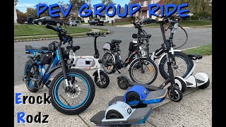 Check out my Electric Ridables! ⎮⚡︎⎮ PEV Group Ride