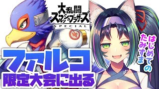 【スマブラSP】ファルコ限定大会に出るよ。→即落ち2コマ【碧木みなも/Vtuber】