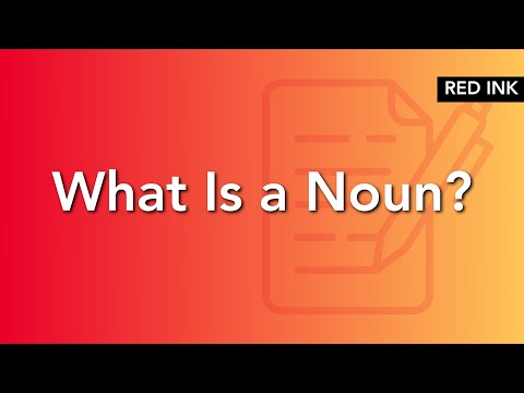 Which type of noun is ink?