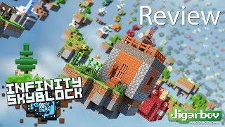 Minecraft Infinity Skyblock Gameplay Review