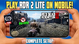 🚀 Play Red Dead Redemption 2 Lite Version On Mobile (Offline) Full Setup & Best Settings on GameHub