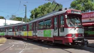 Stadtbahn Düsseldorf - U75 Ost oberirdisch XXL (2013) (HD)