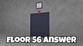 How to Complete Floor 56 in IQ Test Roblox | floor 56 answer