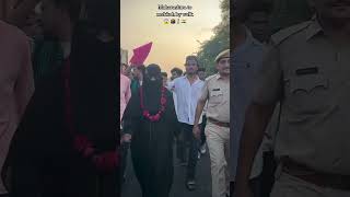 🇮🇳Maharashtra to makkah by walk😱🤯#live #lady #women #walk #makkah #maharashtra #police #public #new