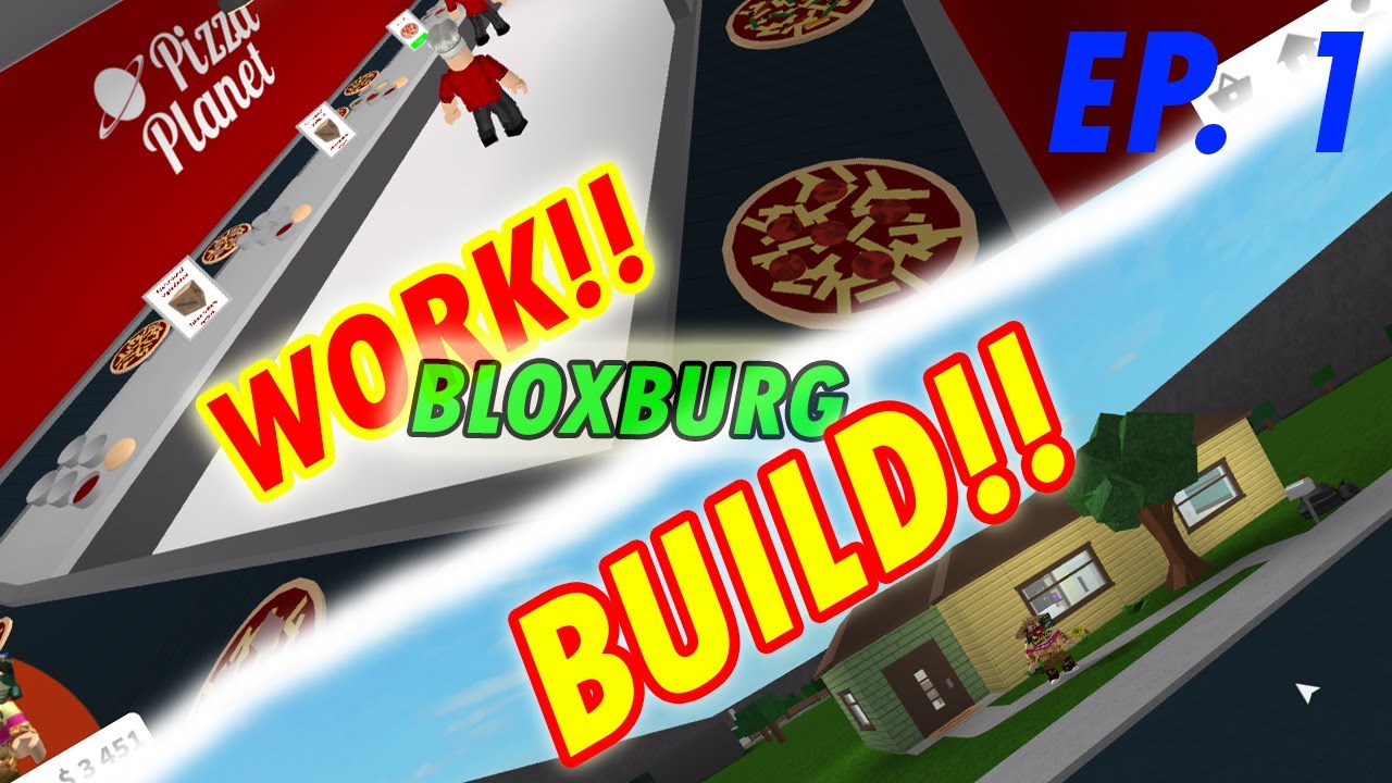 Welcome To Bloxburg Ep.1: BLOXBURG GAMEPLAY!! Getting A Job!! | Roblox ...