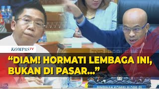 Momen Wakil Ketua Komisi III DPR Desmond Marah ke PT Duta Pertiwi saat Rapat: Hormati Lembaga Ini!