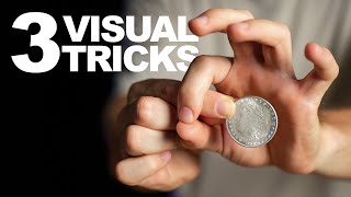 3 VISUAL COIN TRICKS Anyone Can Do Explained