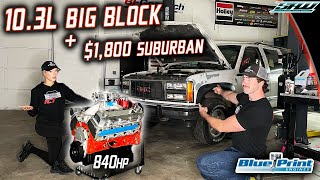 Our GMT400 Suburban 10.3L Big Block Build Begins! \