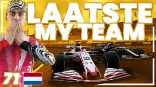DE LAATSTE F1 2020 MY TEAM!? (F1 2020 My Team 71 Zandvoort - Nederlands)