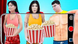 SI MI PAPÁ DIRIGE EL CINE | 8 SITUACIONES LOCAS Y DESAFÍOS DIVERTIDOS CON CRAFTY HACKS