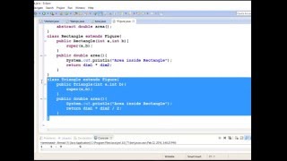 Java Programming Tutorial 48 Continuation Abstract and Concrete Classes