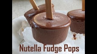 Creamy Nutella Fudge Pops -  The Frugal Chef