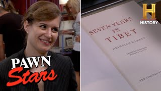 Pawn Stars: $2,000 for LIMITED EDITION Tibetan Monk Book (Season 10)