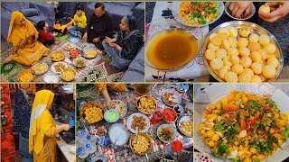 Aj iftar Mai Banaye Gol Gappay, Pani Wale Pakore, Chana Chaat, Fruit Chaat - Cooking with Shabana♥️