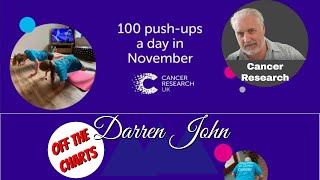 100 Push Ups Every Day for 30 Days for Cancer Research