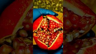 Amazing Pomegranate Cutting Skills | Pomegranate Milkshake #viral #shorts #juice