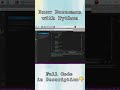 How to draw Doraemon with Python |#Shorts | Tutorials Point | Python Script