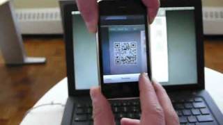 Custom QR and 2D Codes by QRe8 decoded by Beetagg QR Code Reader and iPhone Video