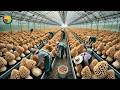 How China Farmers Successfully Grow and Harvest Morel Mushrooms | Farming Documentary