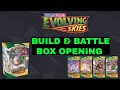 New Pokémon Evolving Skies Build & Battle Box Opening!