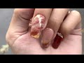 THE BEST DIY DIP POWDER MARBLE! French Tip Marble Design  DoubleDipNails Dipping Powder Tutorial