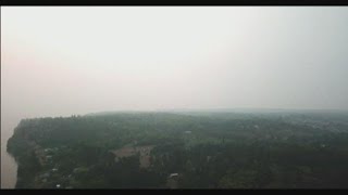 Poor air quality is at unhealthy levels