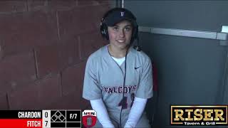 Fitch Softball Postgame Interview With Sam Severn 3/31/22