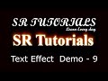 Text Shadow Effect | Demo - 9 | Css | SR Tutorials