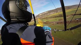 Trike Landing at Beilngries Airfield