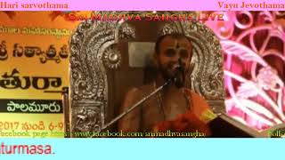 Mahabharatha sandesha by sri 1008 sri satyaatmateertharu . Palmuru.chaturmaasa.