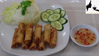 Vietnamese Prawns \u0026 Pork Spring Rolls