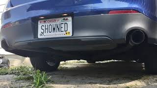 2013 Taurus SHO Rear Muffler Delete