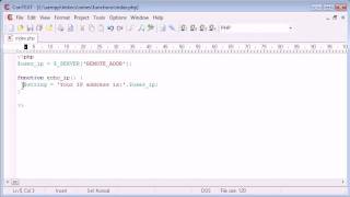 Beginner PHP Tutorial - 33 - Global Variables and Functions