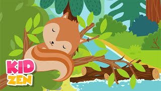 Relaxing Baby Sleep Music | Forest Bed 🦊 Calm Piano Lullaby for Babies and Kids (Extended 3 Hours)