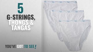 Top 10 G-Strings, Thongs & Tangas [2018]: Sloggi Tai 100 Brief 3 Pack White - Size 10